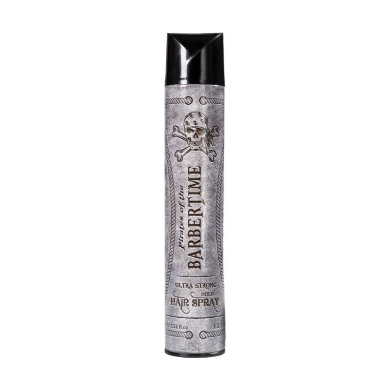Чоловічий спрей для укладання волосся Barbertime Hair Spray Ultra Strong Hold ультрасильної фіксації, 400 мл